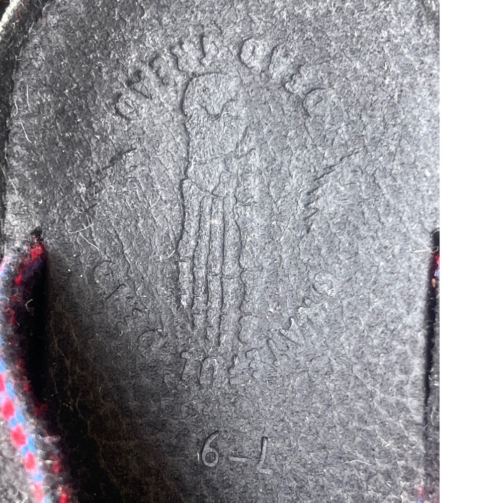 Grateful Dead Dead Tread Leather Sandals Mens 7 Womens 9 Festival Y2K Hippie VTG - Picture 16 of 16